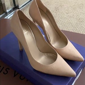 Stuart Weitzman pumps nude